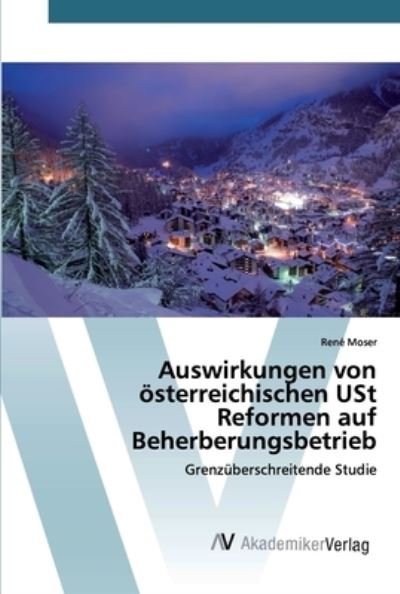 Cover for Moser · Auswirkungen von österreichischen (Buch) (2020)