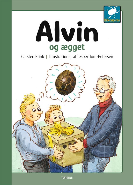 Cover for Carsten Flink · Billebøgerne: Alvin og ægget (Hardcover Book) [1º edição] (2021)