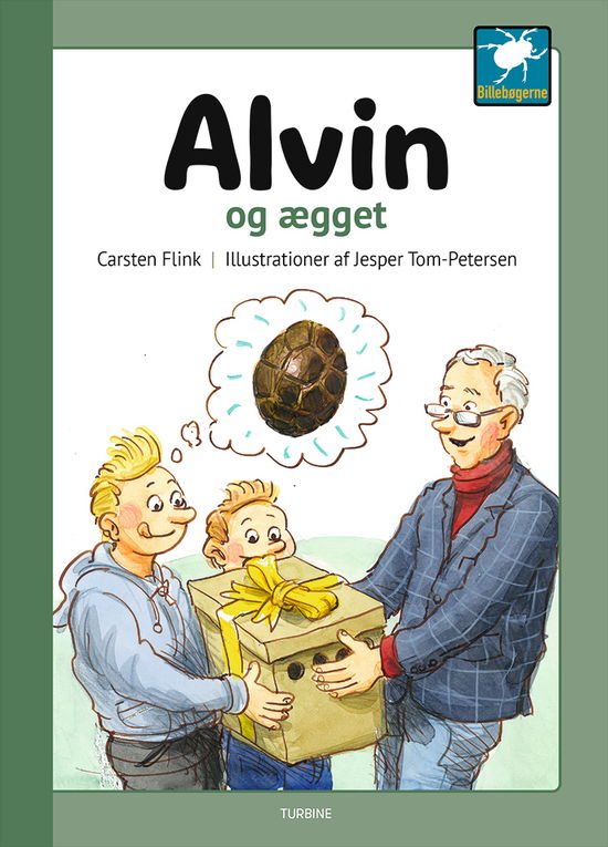 Cover for Carsten Flink · Billebøgerne: Alvin og ægget (Innbunden bok) [1. utgave] (2021)