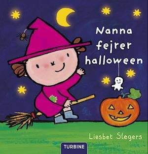 Cover for Liesbet Slegers · Nanna fejrer Halloween (Hardcover Book) [1. Painos] (2023)