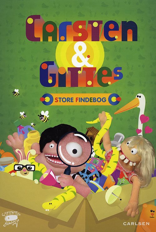 Cover for Anders Morgenthaler · Carsten &amp; Gittes store findebog (Indbundet Bog) [1. udgave] [Indbundet] (2008)