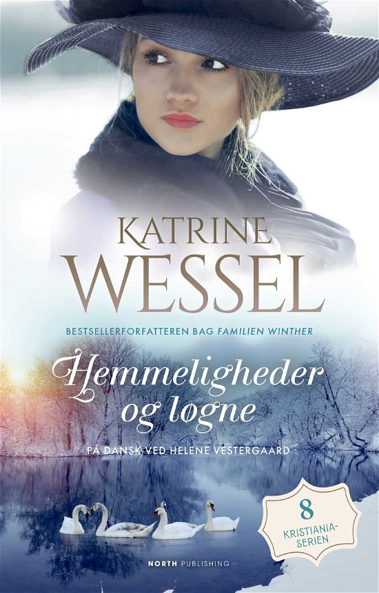 Cover for Katrine Wessel · Kristiania-serien: Hemmeligheder og løgne (Paperback Book) [42th edição] (2023)