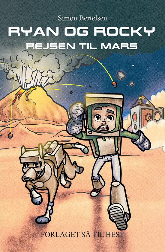 Cover for Simon Bertelsen · Ryan og Rocky - Rejsen til Mars (Gebundesens Buch) (2020)