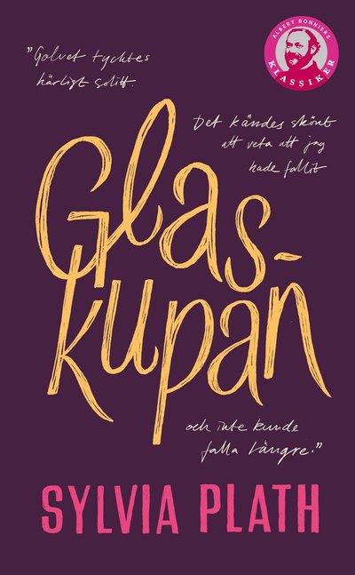 Cover for Sylvia Plath · Glaskupan (Paperback Book) (2022)