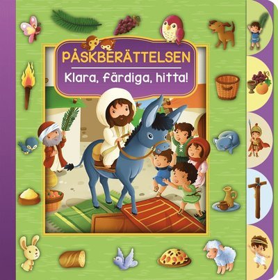 Cover for Vanessa Carroll · Påskberättelsen - Klara, färdiga, hitta! (Board book) (2018)
