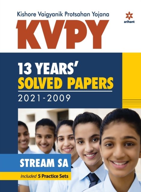 Cover for Arihant Experts · Kvpy 13 Years Solved Papers 2021-2009 Stream Sa (Paperback Bog) [4 Revised edition] (2022)
