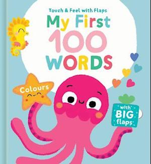 Cover for Colours - My First 100 Words Touch &amp; Feel (Board book) (2022)