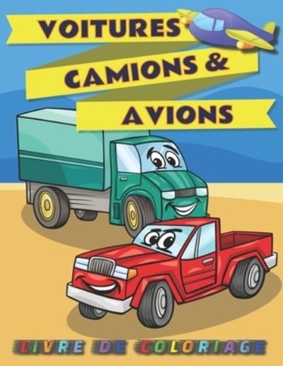 Cover for Dabini G · Voitures, camions et avions livre de coloriage (Pocketbok) (2020)