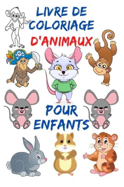 Cover for Mohamed Ali · Livre de coloriage d'animaux pour enfants (Pocketbok) (2020)