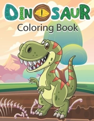 Cover for Benbook Publisher · Dinosaur Coloring Book (Paperback Bog) (2020)