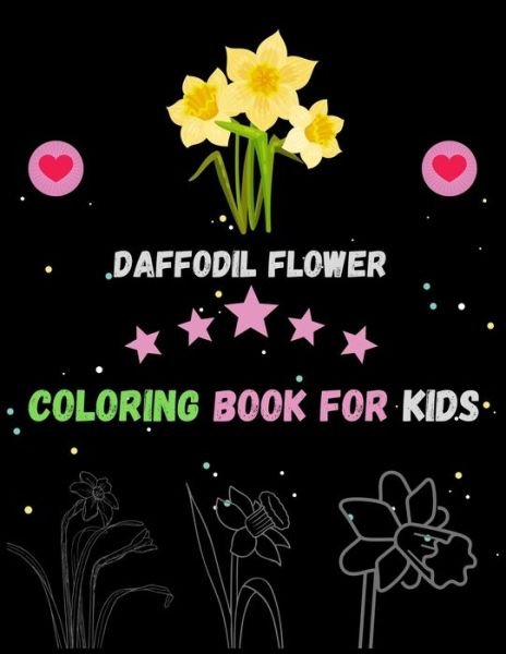 Cover for Df Polash · Daffodil Flower Coloring Book For Kids (Paperback Bog) (2021)