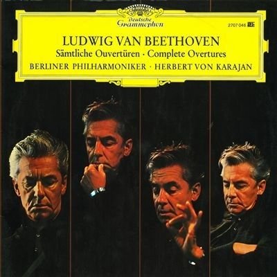 Cover for Ludwig Van Beethoven  · Ouvertures (LP)