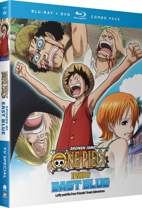 Cover for Blu-ray · One Piece: Episode of East Blue: Luffy and His  Four Friends’ Great Adventure (Blu-ray) (2019)