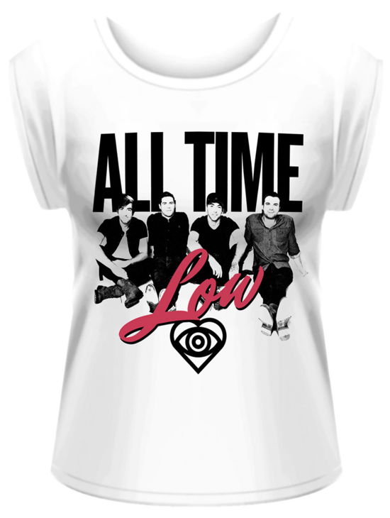 Unknown Girlie / White - All Time Low - Merchandise - Plastic Head Music - 0803341479463 - 25. juni 2015