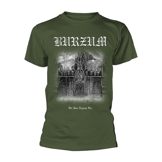 Cover for Burzum · Det Som Engang Var (Green) (T-shirt) [size S] [Green edition] (2020)