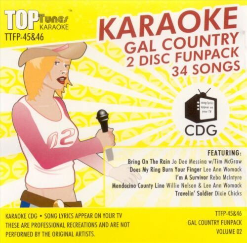 Cover for Karaoke · Gal Country Funpack-34 Songs (CD)