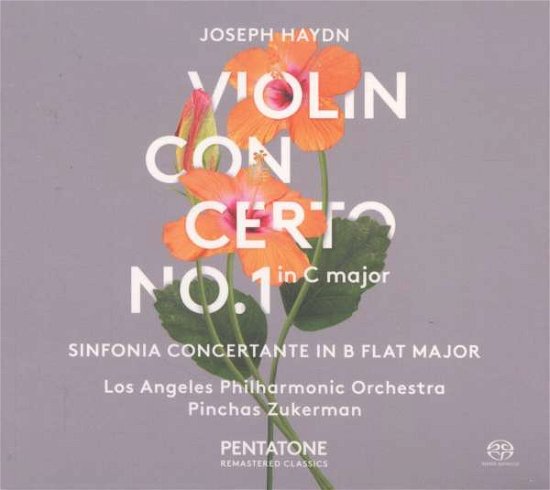 Violinkonzert H7a Nr.1 - Zukerman / Los Angeles Philharmonic Orchestra - Musikk - Pentatone - 0827949022463 - 11. september 2015