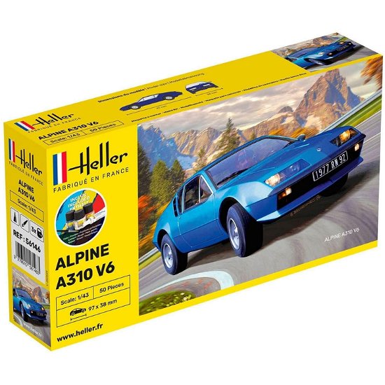 Cover for Heller · 1/43 Starter Kit Alpine A310 (Leksaker)