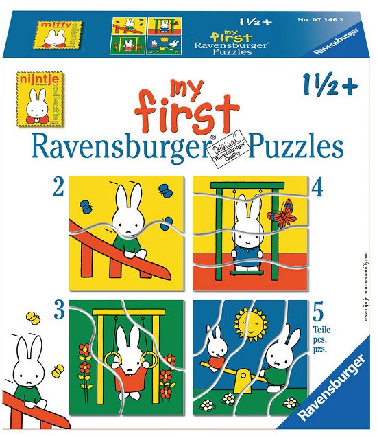 Cover for Ravensburger · Puzzel Nijntje 2/3/4/5 St 071463 (Spielzeug)