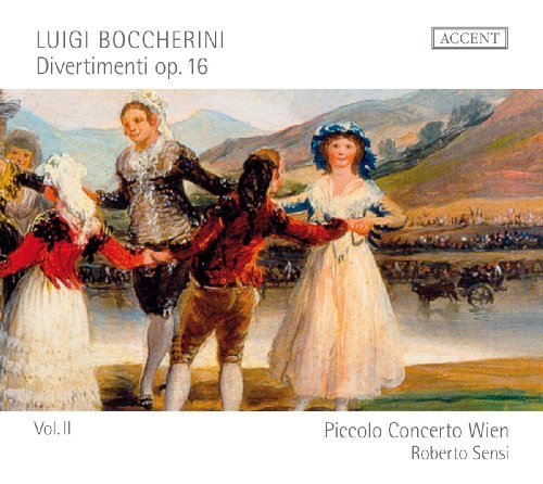 Cover for Boccherini / Piccolo Concerto Wien / Sensi · Divertimenti Op. 16 - 2 (CD) (2011)