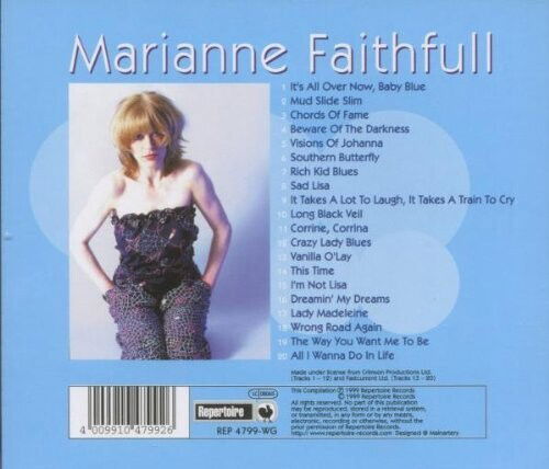 No Exit - Marianne Faithfull - Muziek - EARMUSIC - 4029759177463 - 19 augustus 2022