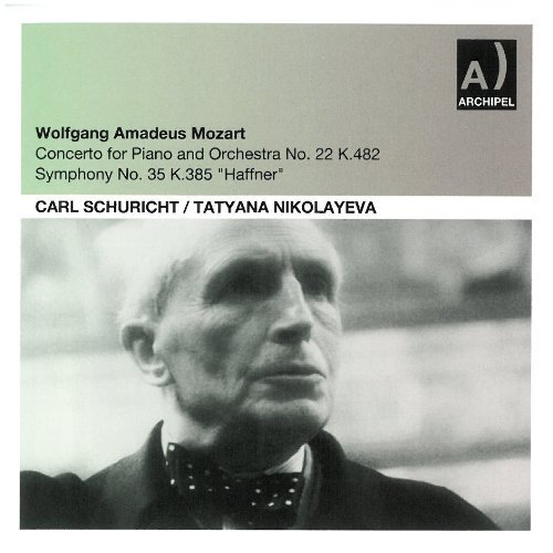 Cover for Mozart / Nikolayeva / Wiener Phil / Schuricht · Concerto for Piano &amp; Orchestra (CD) (2010)