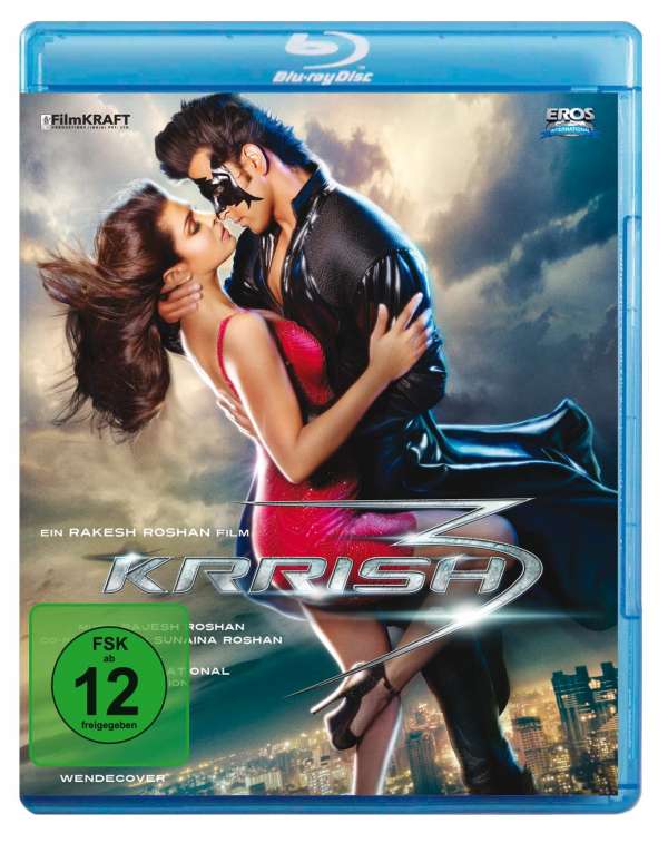 Hrithik Roshan Krrish 3 Blu ray 2019