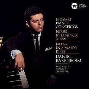 Cover for Daniel Barenboim · Mozart: Piano Concertos Nos. 20 &amp; 23 (CD) (2015)