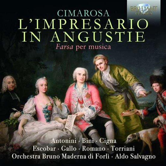 L'impresario in Angustie - Cimarosa / Orchestra Bruno Maderna Di Forli - Musiikki - Brilliant Classics - 5028421957463 - perjantai 7. joulukuuta 2018