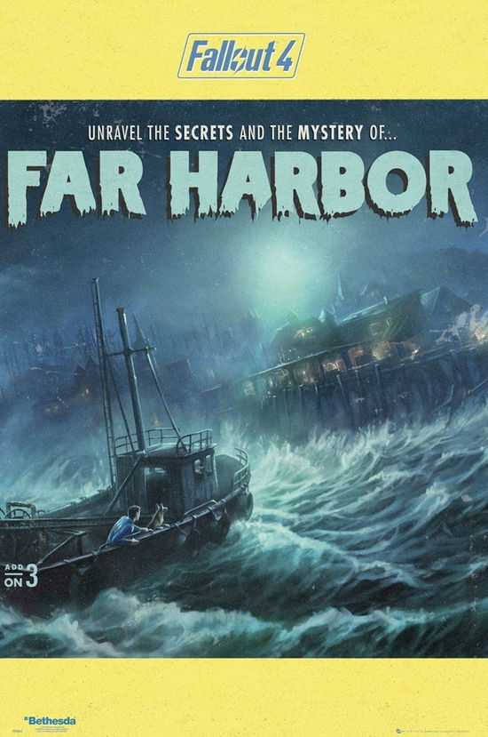 Fallout 4: Far Harbour (Poster Maxi 61x91,5 Cm) - Fallout 4 - Merchandise - Gb Eye - 5028486352463 - 