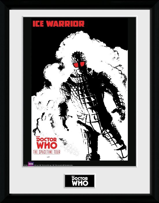 Cover for Doctor Who: Spacetime Tour Ice Warrior (stampa In Cornice 30x40 Cm) (MERCH)