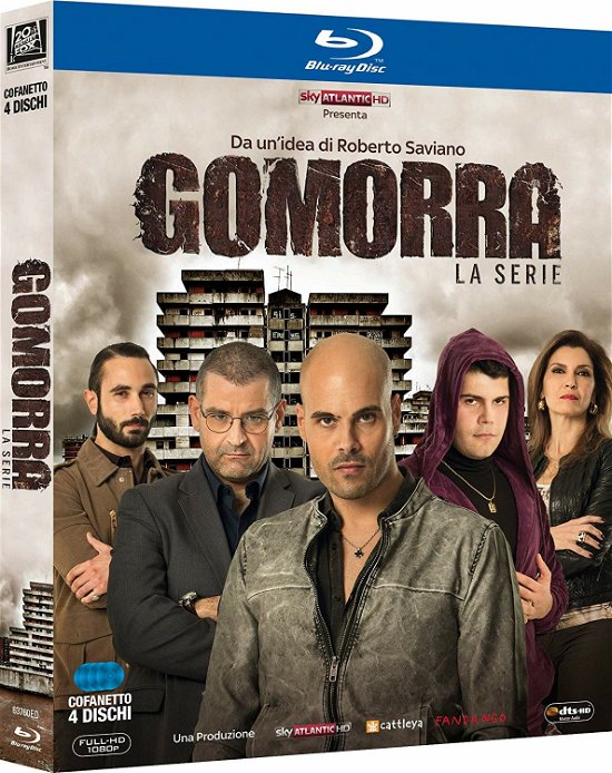 Cover for Domenico Balsamo,maria Pia Calzone,fortunato Cerlino,marco D'amore,salvatore Esposito,marco Palvetti · Gomorra - Stagione 01 (Blu-ray) (2020)