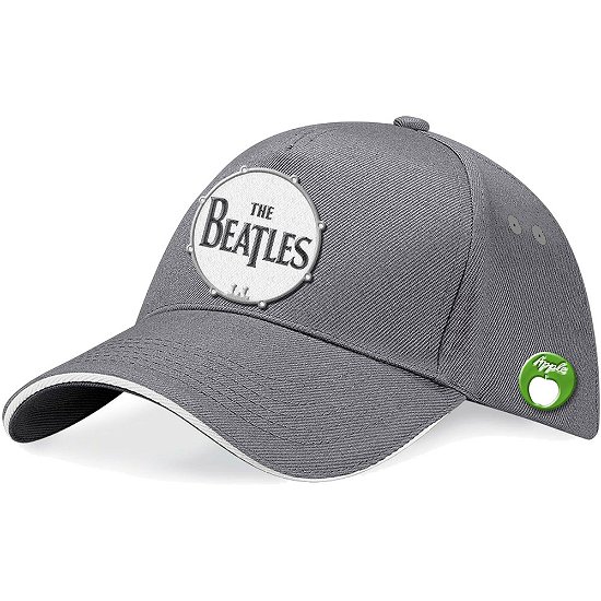 Cover for The Beatles · The Beatles Unisex Baseball Cap: Drum (Kläder) [Grey - Unisex edition]