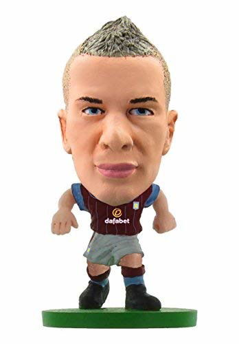 Soccerstarz - Aston Villa Tom Cleverley Home Kit (2015 Version) /figures (Figures) - Soccerstarz - Merchandise - Creative Distribution - 5060385033463 - 