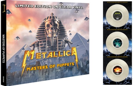 Cover for Metallica · Master Of Puppets (Clear Vinyl) (LP) (2024)