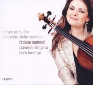 Cover for Prokofiev / Samouil / Mangova / Brovtsin · Complete Violin Sonata (CD) [Digipak] (2007)