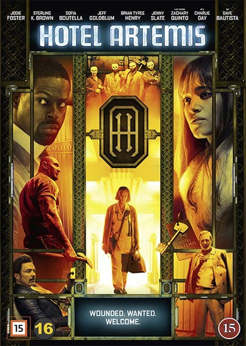 Cover for Hotel Artemis (DVD) (2018)