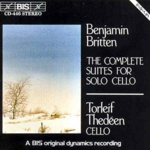 Cover for Britten / Thedeen · Complete Suites for Solo Cello (CD) (1994)