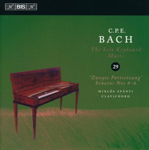 Cover for Bach,c.p.e. / Spanyi,miklos · Solo Keyboard Music 29 (CD) (2015)