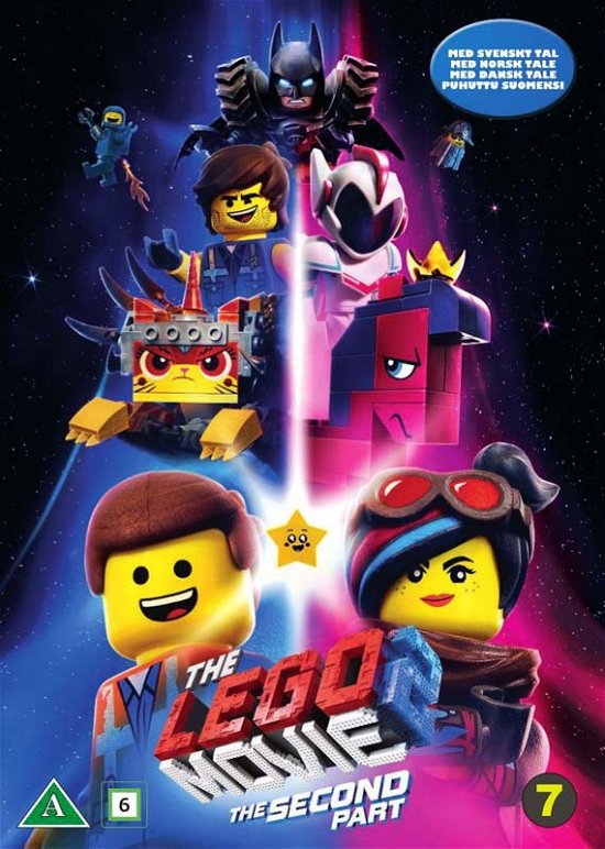 Cover for The LEGO Movie 2: The Second Part (DVD) (2019)