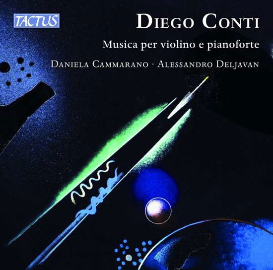Cover for Cammarano / Deljavan · Diego Conti: Music For Violin And Piano (CD) (2021)