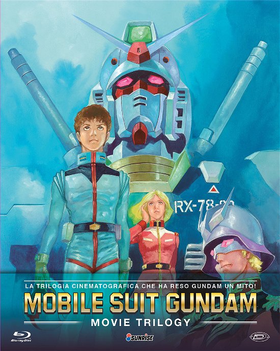 Cover for Mobile Suit Gundam · Movie Trilogy (Blu-ray) (2020)