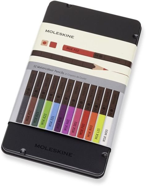 Cover for Moleskine · Moleskine Watercolor Pencil Set 12pcs (Hardcover Book) (2017)