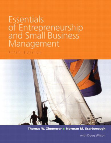 Cover for Doug Wilson · Essentials of Entrepreneurship and Small Business Management Value Pack (Includes Business Plan Pro, Entrepreneurship: Starting and Operating a Small ... &amp; Interpretive Simulations Student Discount ) (Paperback Book) (2009)