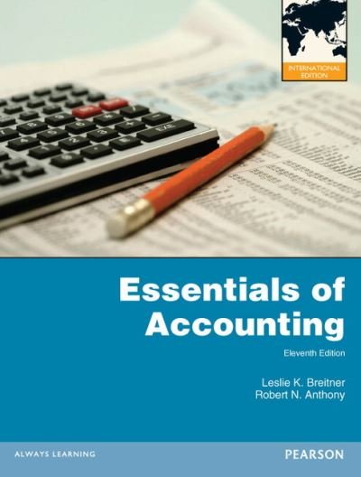 Cover for Leslie Breitner · Essentials of Accounting: International Edition (Paperback Book) (2012)