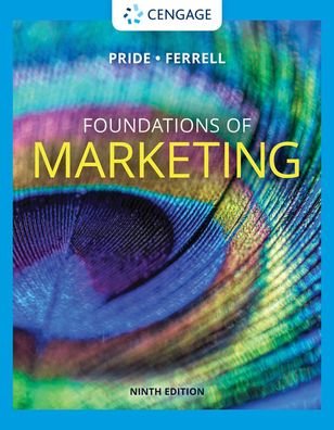 Cover for Pride, William (Texas A&amp;M University) · Foundations of Marketing (Pocketbok) (2021)