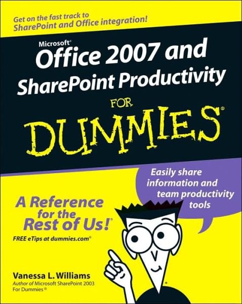 Cover for Vanessa Williams · Office 2007 and Sharepoint Productivity for Dummies (Taschenbuch) (2009)