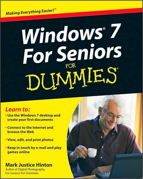 Cover for Mark Justice Hinton · Windows 7 For Seniors For Dummies (Paperback Book) (2009)