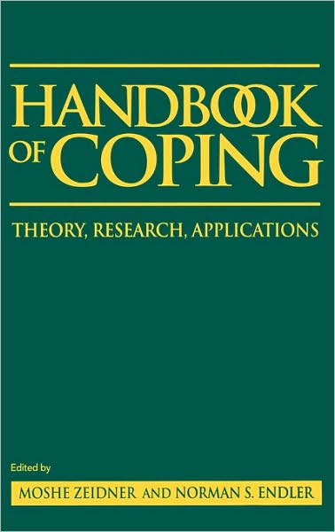 Cover for M Zeidner · Handbook of Coping: Theory, Research, Applications - Wiley Series on Personality Processes (Gebundenes Buch) (1996)