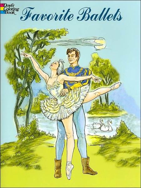 Cover for Brenda Sneathen Mattox · Ballet Costumes Coloring Book - Dover Fashion Coloring Book (Paperback Book) (2005)